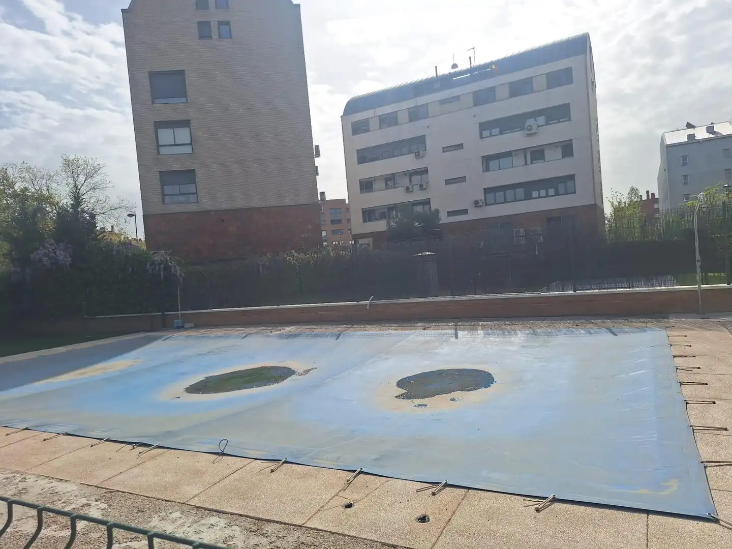 Swimming pool of Duplexes for sale in Alcorcón  with Air Conditioner, Heating and Terrace