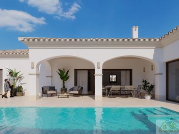 Chalet con piscina en venta en Lo Pagán