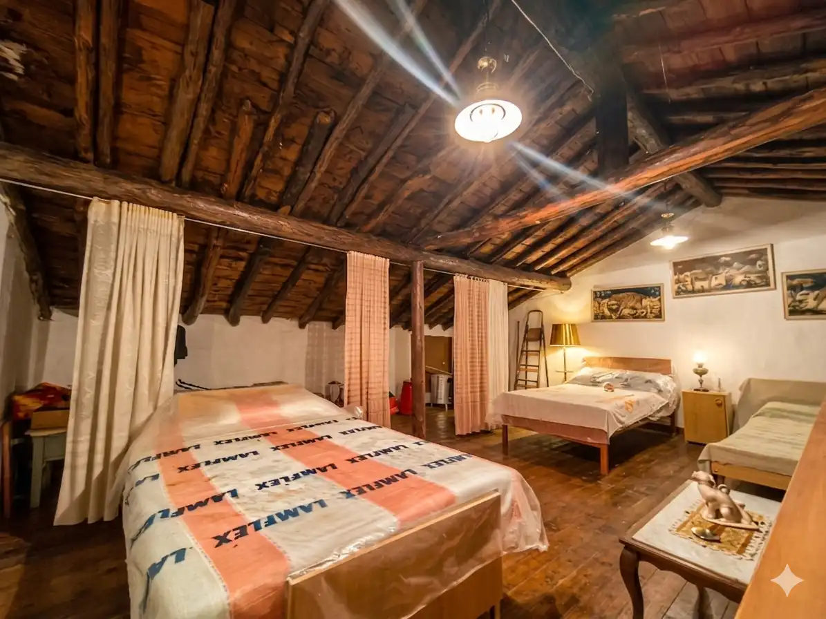 Habitación de Casa o chalet en venta en Santa María de la Alameda con Jardín privado