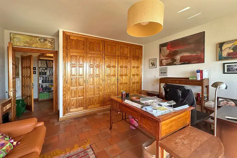 Living room of Houses for sale in Hoyo de Manzanares  with Air Conditioner, Heating and Private garden