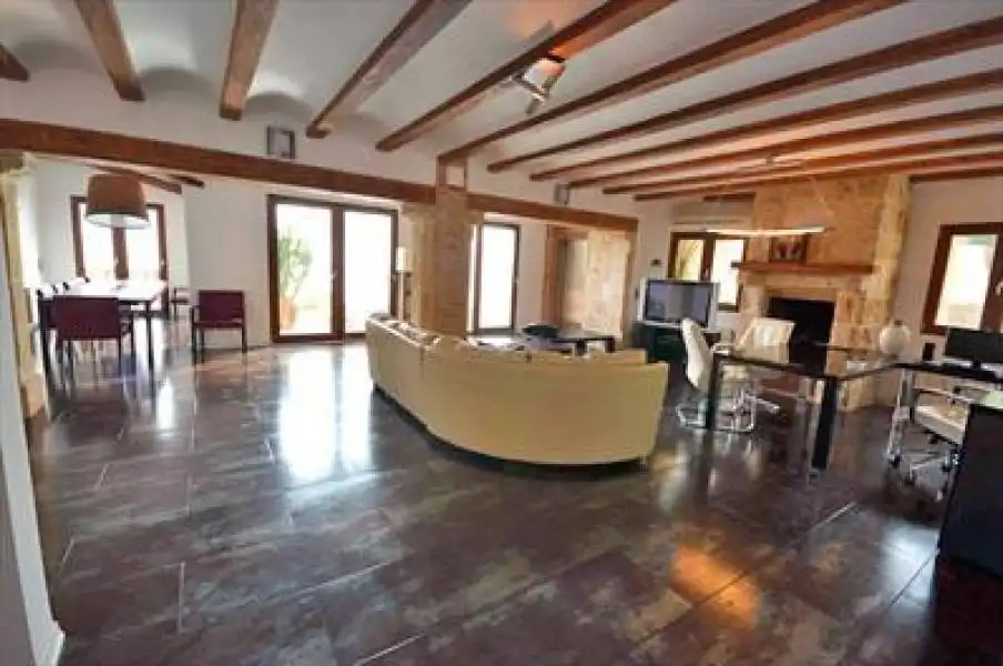 Sala de estar de Casa o chalet en venta en Jávea / Xàbia con Aire acondicionado, Jardín privado y Terraza