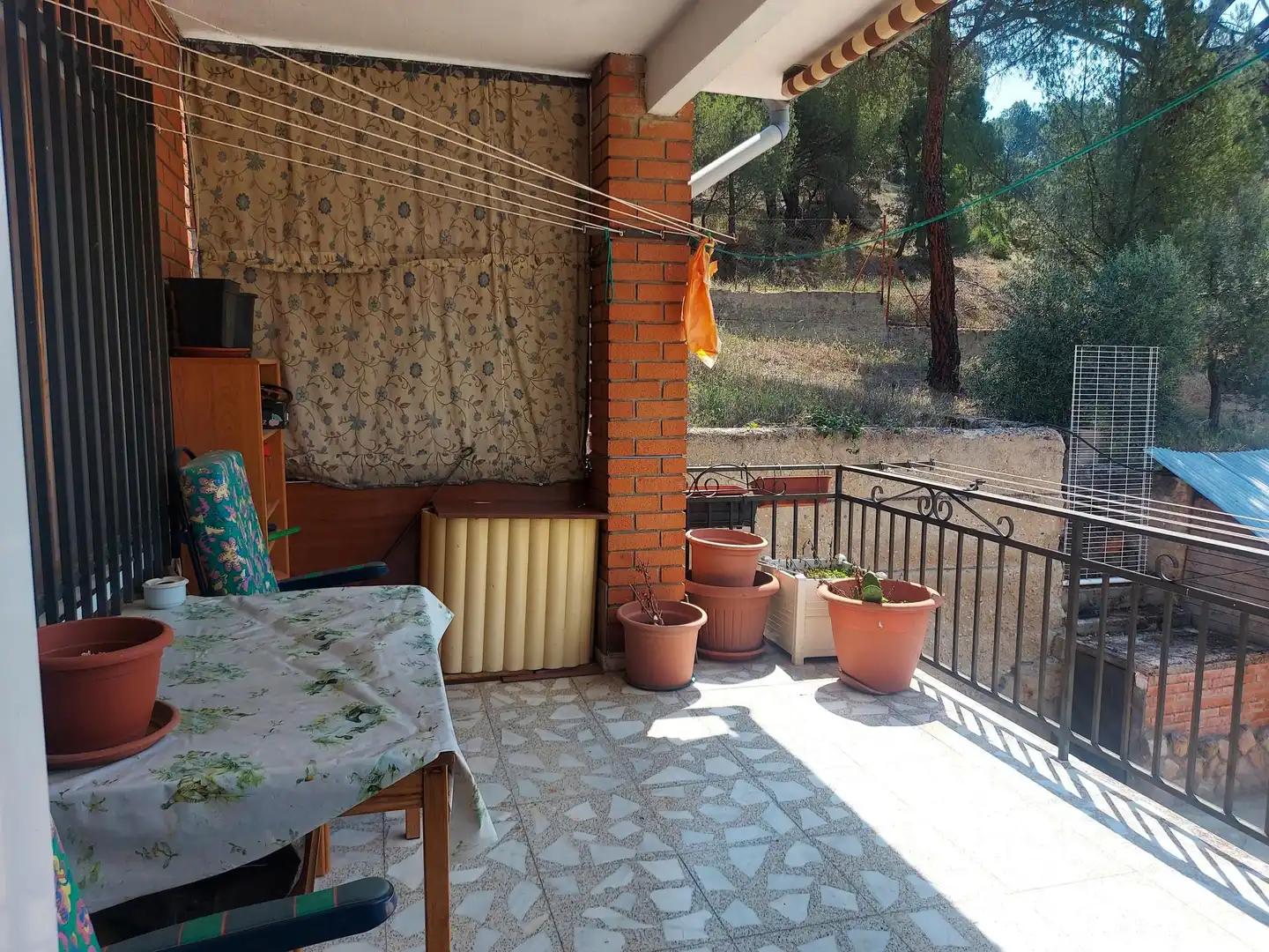 Terraza de Casa o chalet en venta en Navas del Rey con Aire acondicionado, Calefacción y Jardín privado