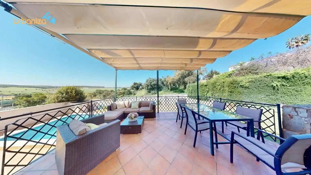 Terraza de Casa o chalet en venta en Badajoz Capital con Aire acondicionado, Jardín privado y Terraza