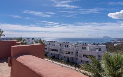 Exterior view of Single-family semi-detached for sale in Manilva  with Air Conditioner, Heating and Terrace