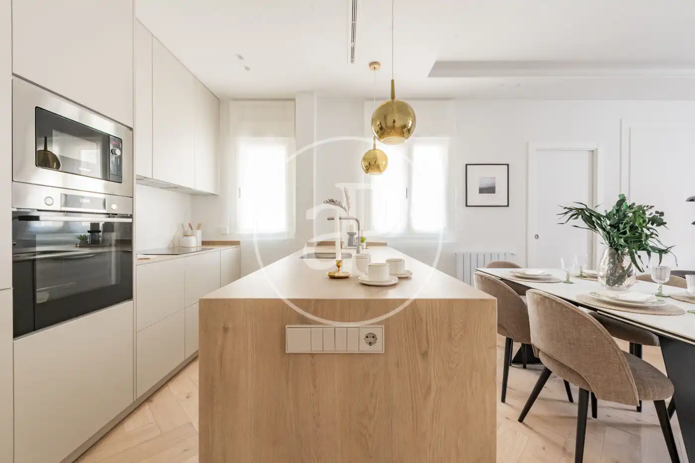 Kitchen of Attic for sale in Madrid  with Air Conditioner, Heating and Terrace