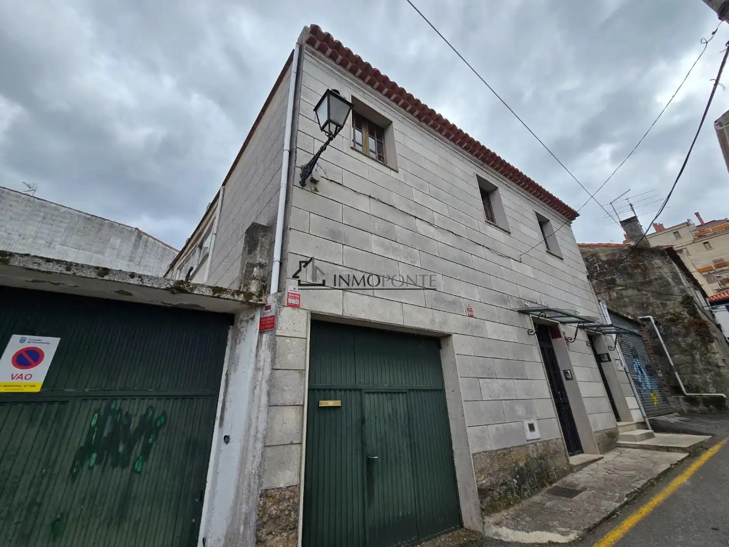 Vista exterior de Casa o chalet en venta en Pontevedra Capital  con Calefacción, Jardín privado y Terraza