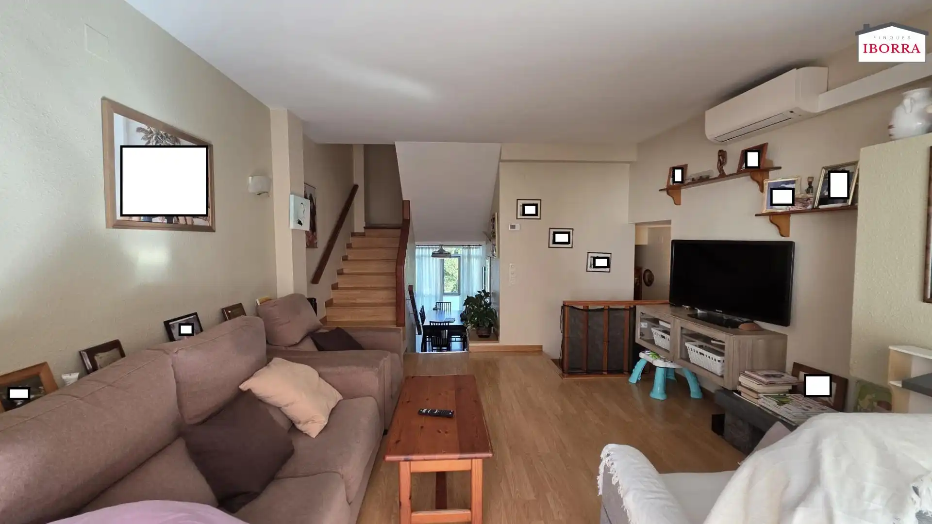 Sala de estar de Casa o chalet en venta en Tordera con Calefacción, Jardín privado y Trastero
