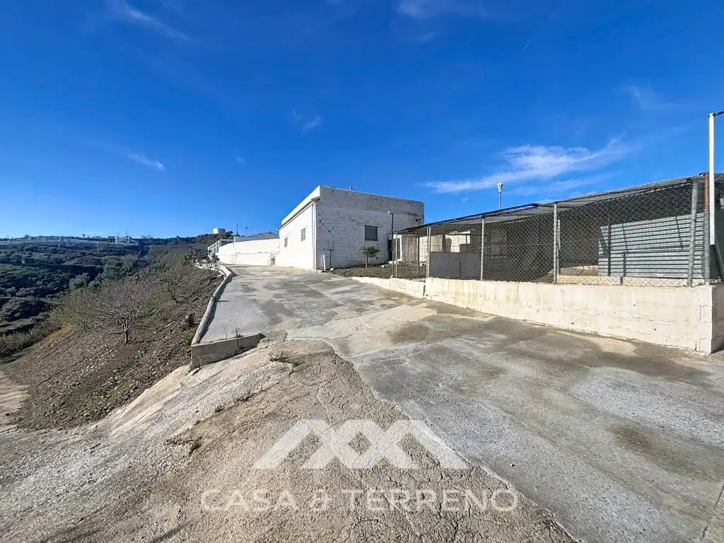 Vista exterior de Casa o chalet en venta en Macharaviaya con Aire acondicionado, Jardín privado y Terraza