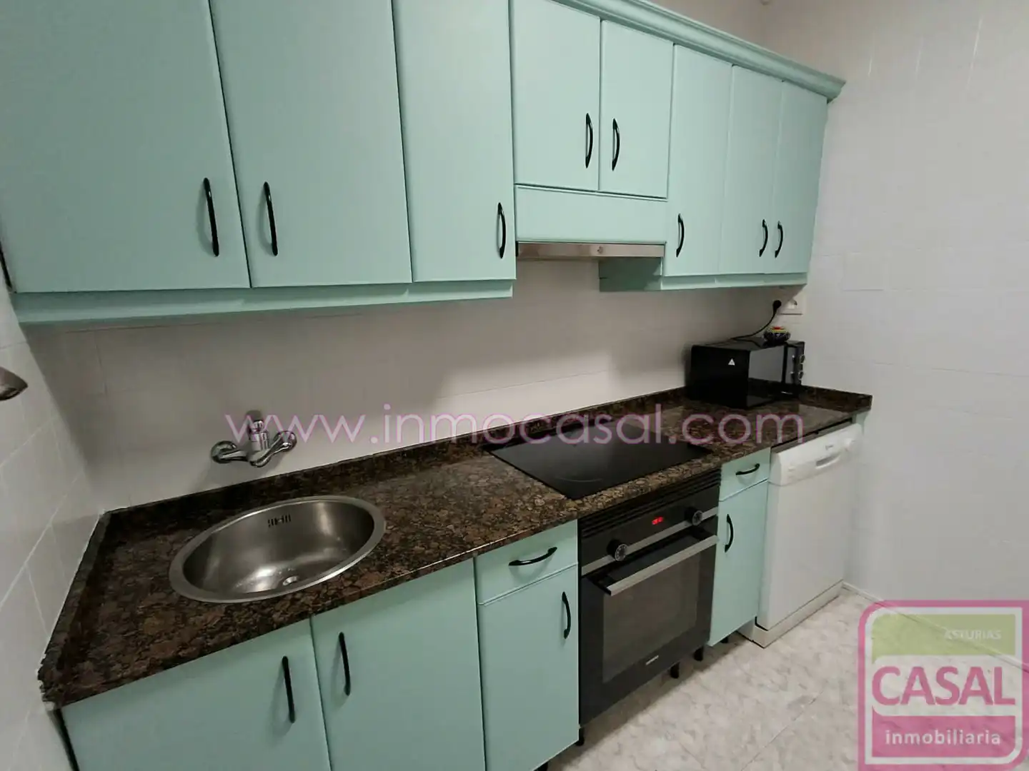 Kitchen of Flat for sale in Avilés  with Heating and Terrace