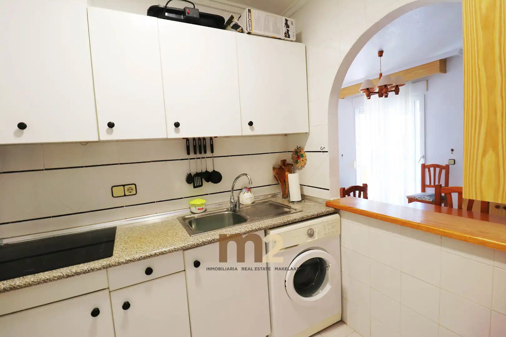 Cocina de Apartamento en venta en Torrevieja con Aire acondicionado, Terraza y Amueblado