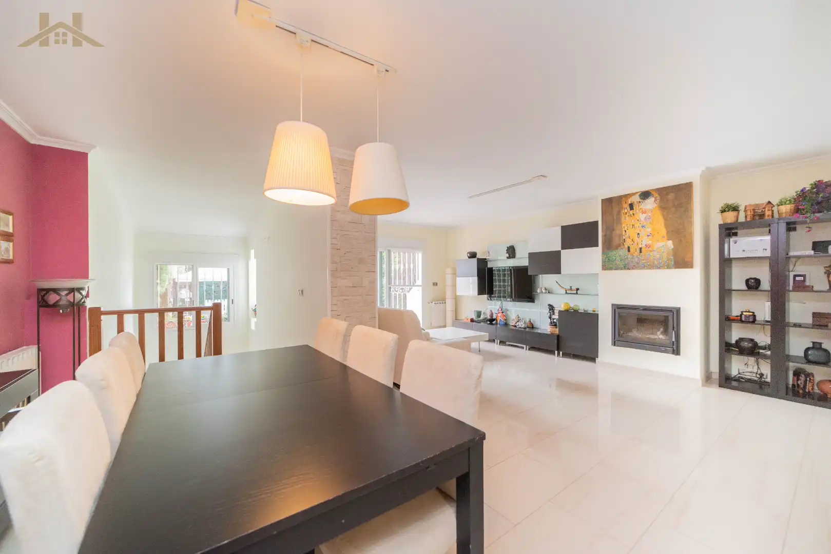 Comedor de Casa o chalet en venta en Rivas-Vaciamadrid con Calefacción, Jardín privado y Parquet