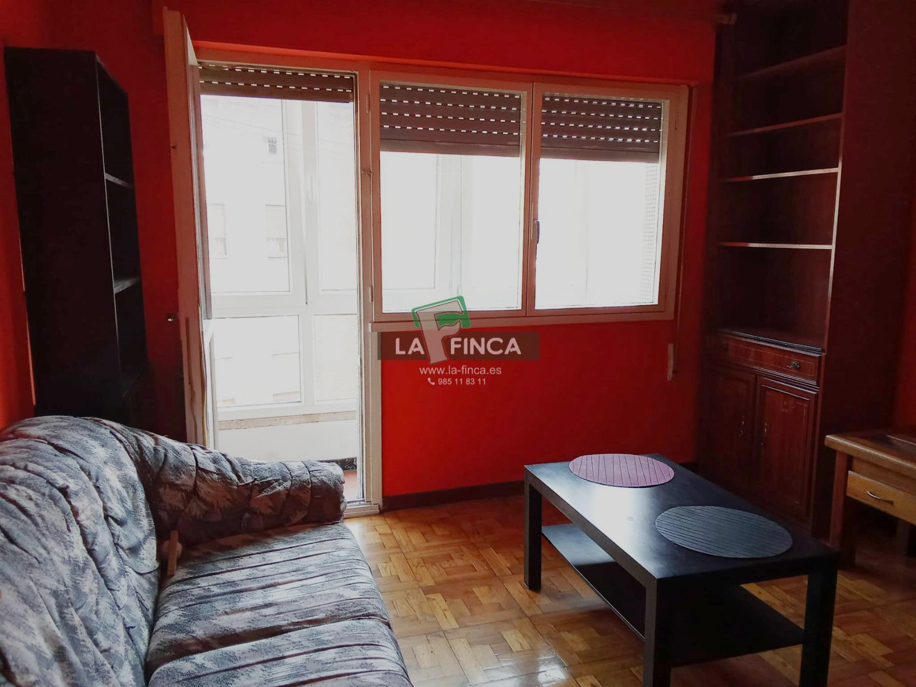 Living room of Flat for sale in Gijón   with Furnished