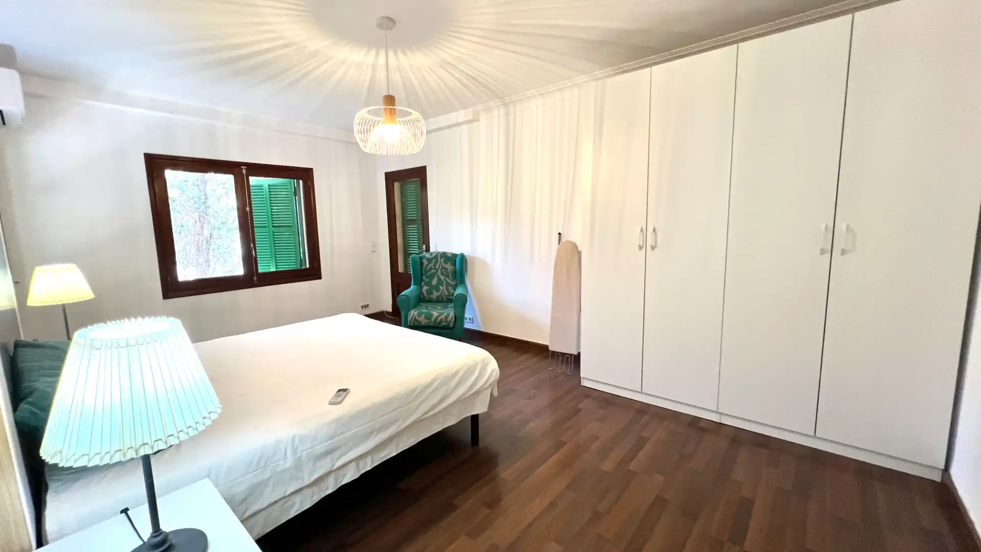 Bedroom of Flat for rent in Alcúdia  with Air Conditioner, Parquet flooring and Terrace
