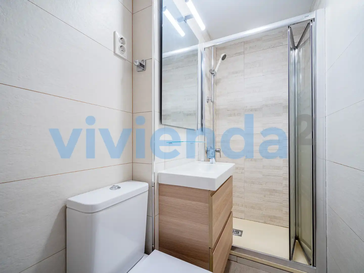 Badezimmer von Wohnung zum Verkauf in Madrid mit Klimaanlage, Heizung und Schwimmbad