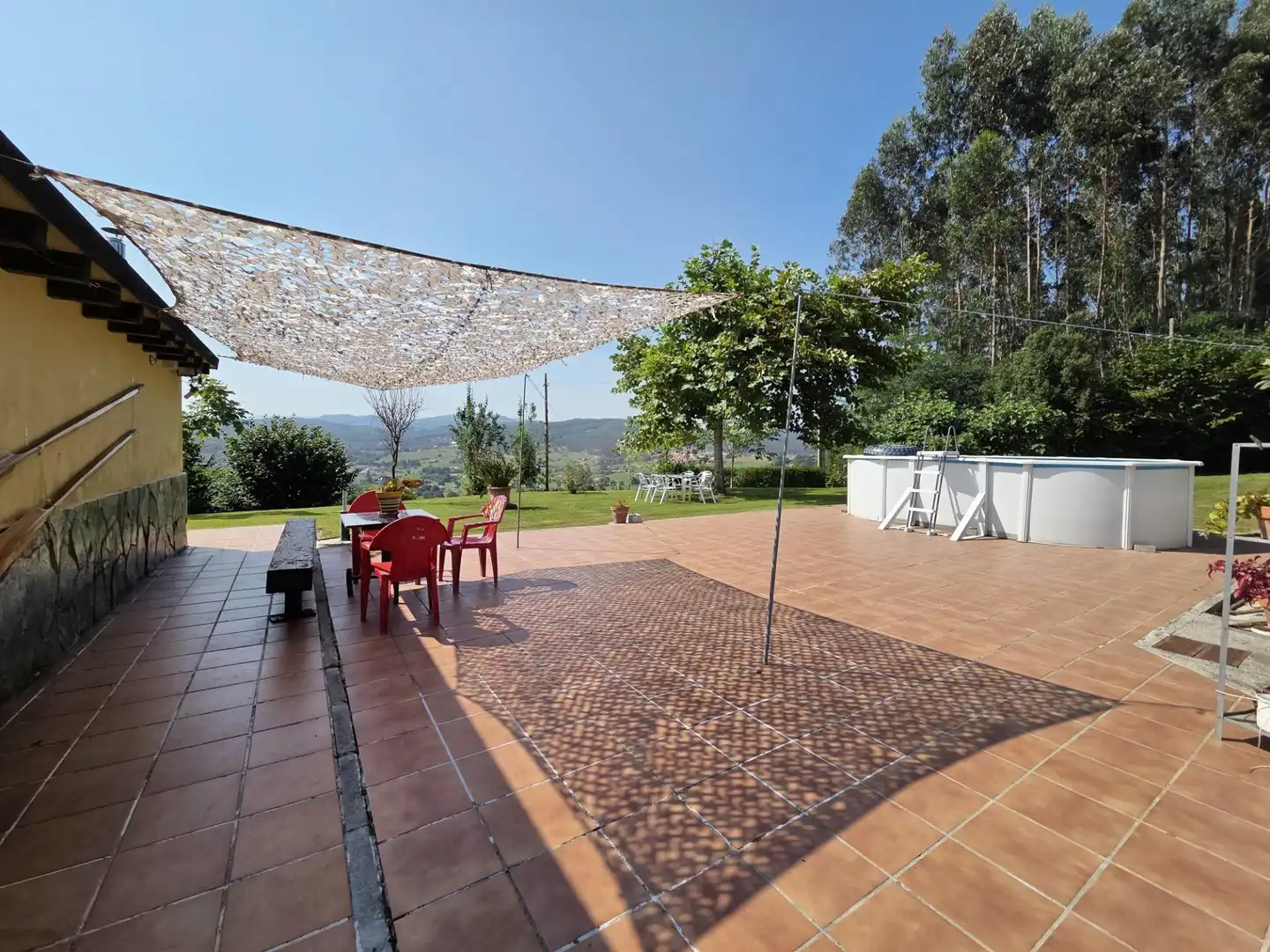 Terrasse von Haus oder Chalet zum Verkauf in Piélagos mit Privatgarten, Terrasse und Abstellraum