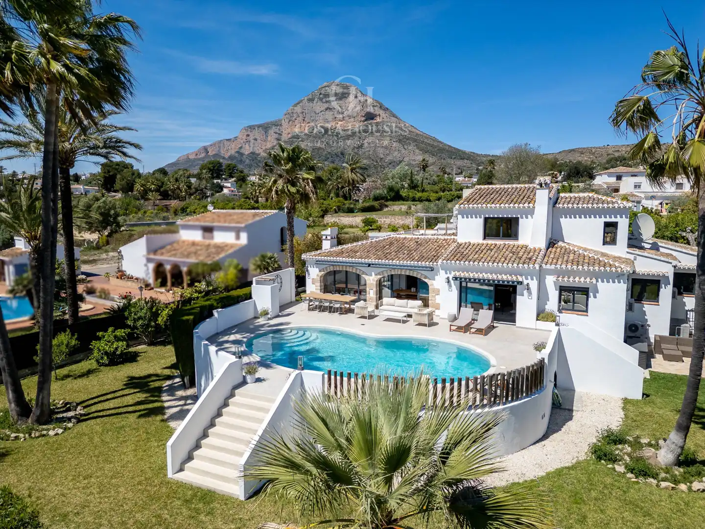Exterior view of Houses for sale in Jávea / Xàbia  with Air Conditioner, Heating and Private garden