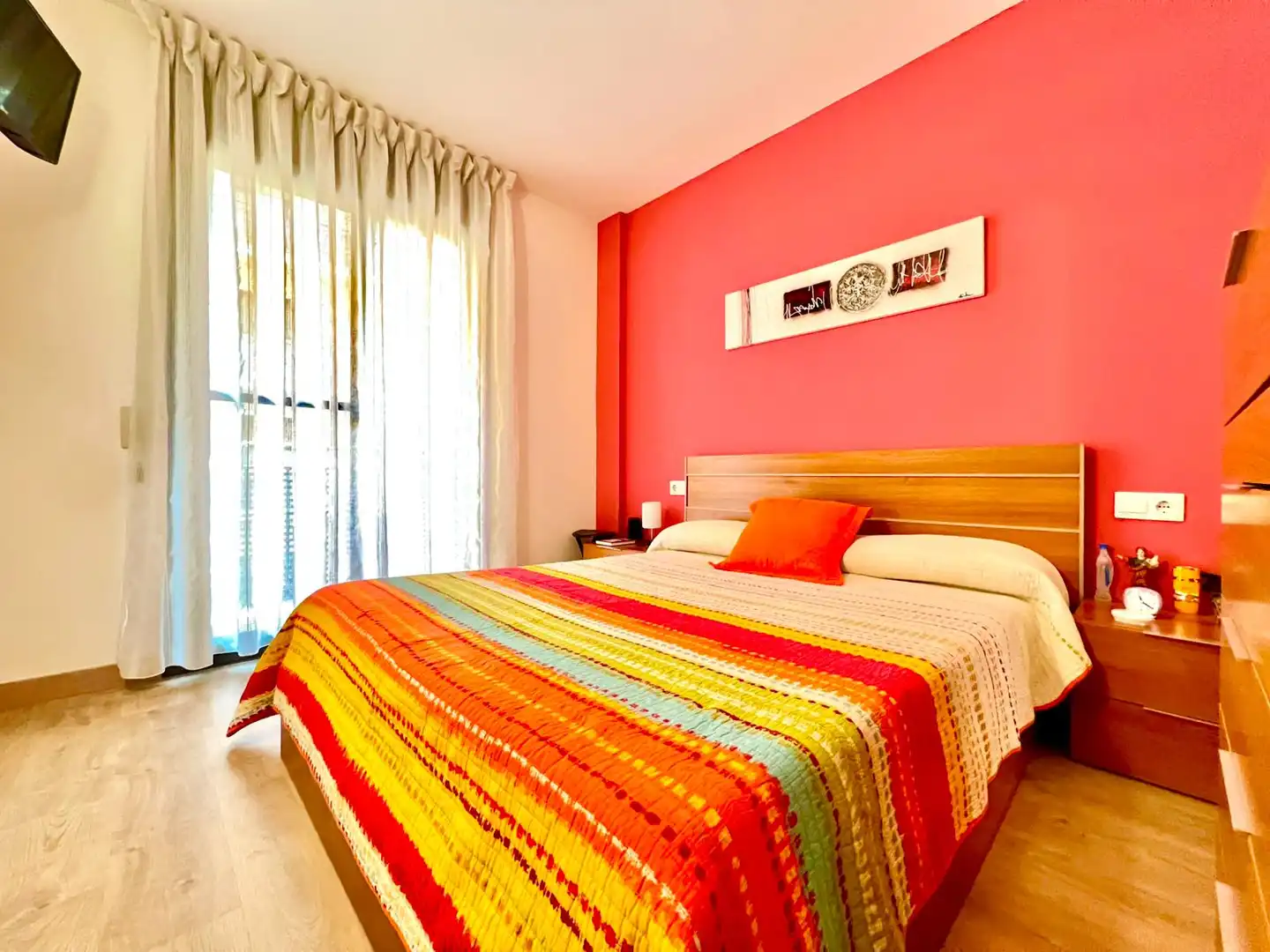 Bedroom of Flat for sale in Montcada i Reixac  with Air Conditioner, Heating and Parquet flooring
