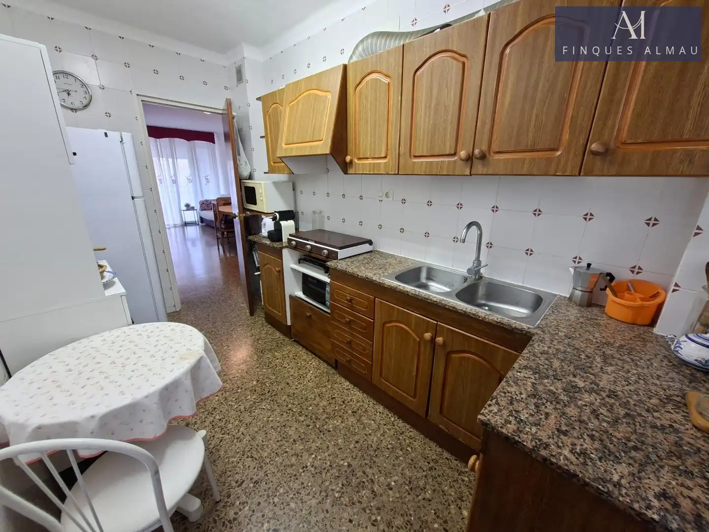 Kitchen of Flat for sale in Sant Pere de Ribes  with Terrace, Storage room and Furnished