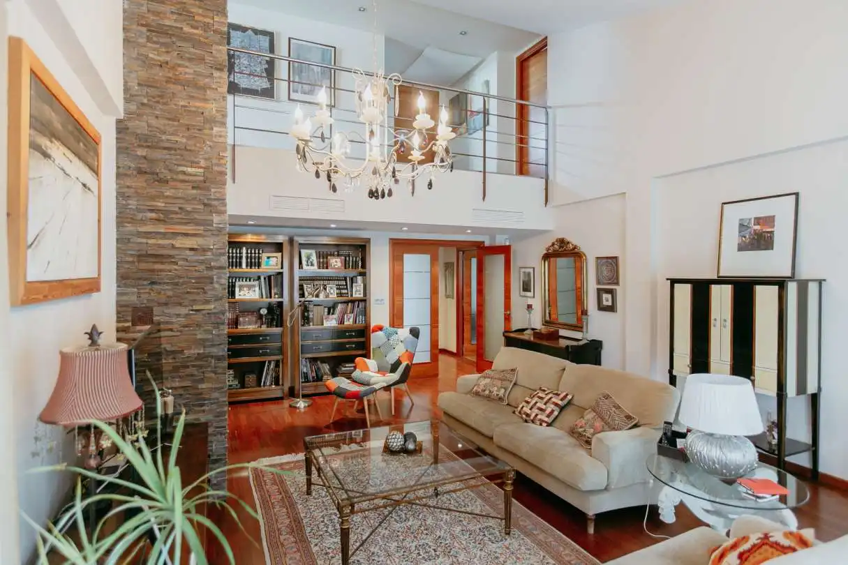 Sala d'estar de Casa o xalet en venda en Banastás amb Aire condicionat, Calefacció i Jardí privat