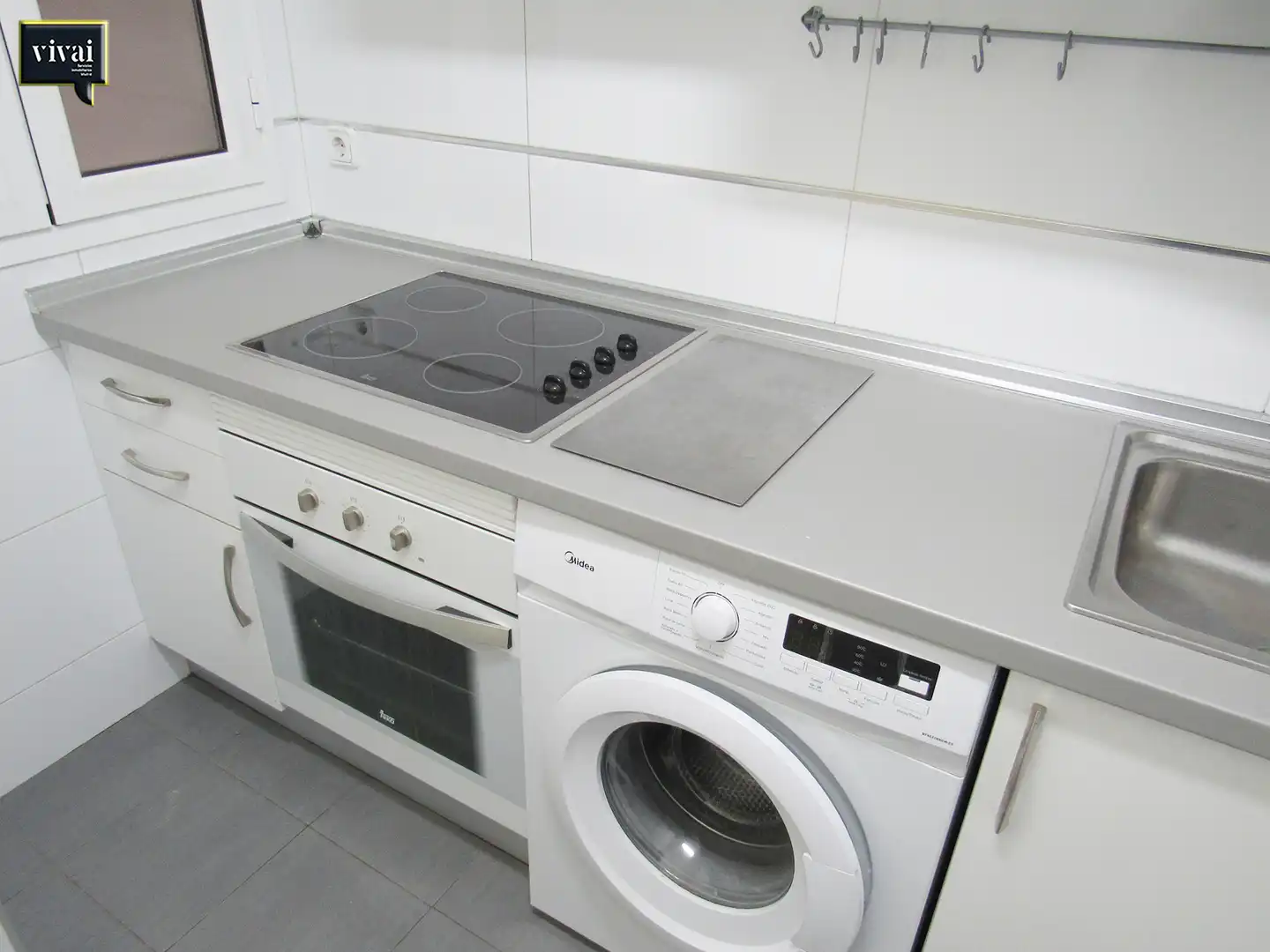 Cocina de Piso en venta en Madrid con Aire acondicionado, Calefacción y Parquet