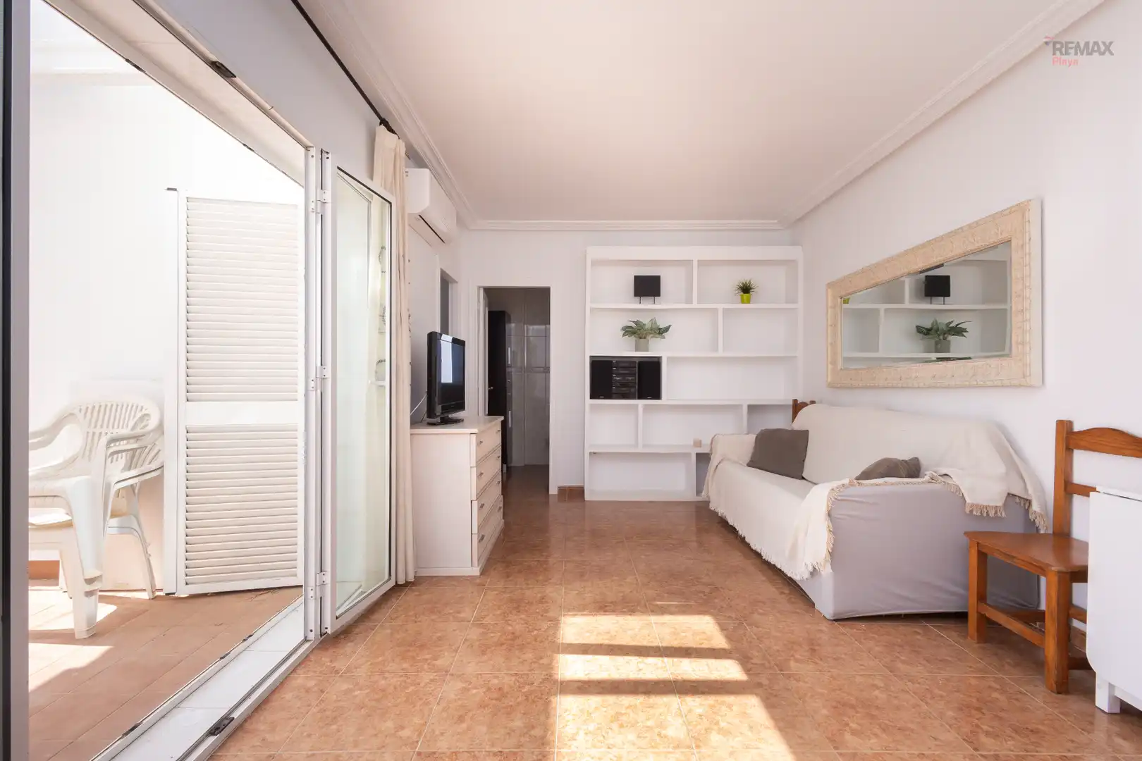 Living room of Attic for sale in Vera  with Air Conditioner, Terrace and Community pool