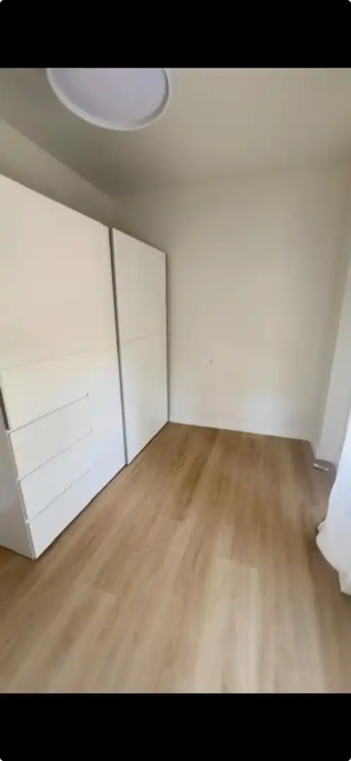 Dormitori de Apartament de lloguer en Murcia amb Aire condicionat, Moblat i Rentadora