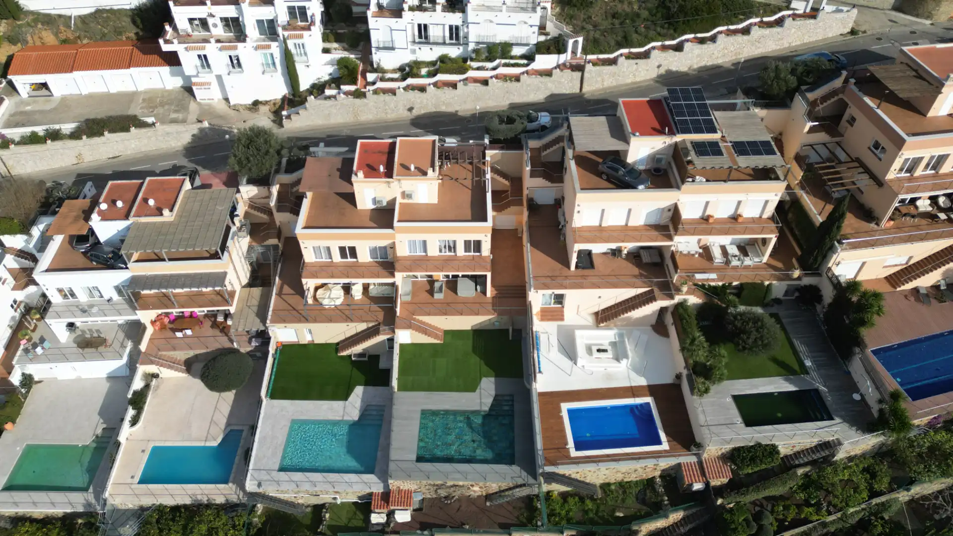 Vista exterior de Casa adosada en venda en Roses amb Aire condicionat, Calefacció i Jardí privat