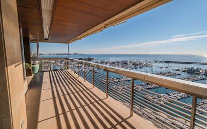 Terrace of Flat for sale in Alicante / Alacant  with Air Conditioner, Heating and Parquet flooring