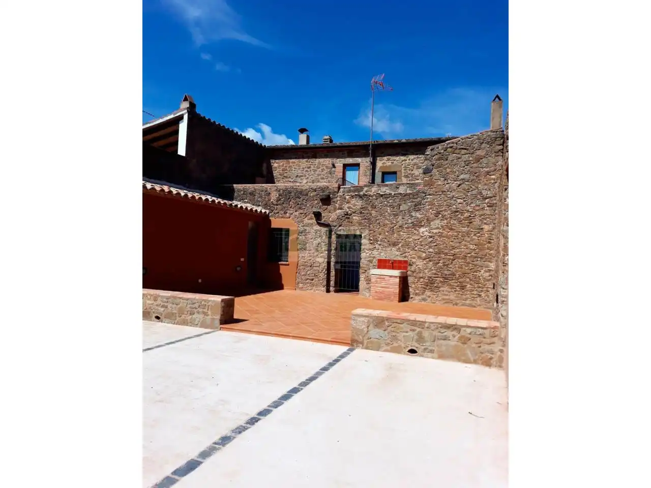 Exterior view of Country homes for rent in Rupià  with Heating, Private garden and Terrace