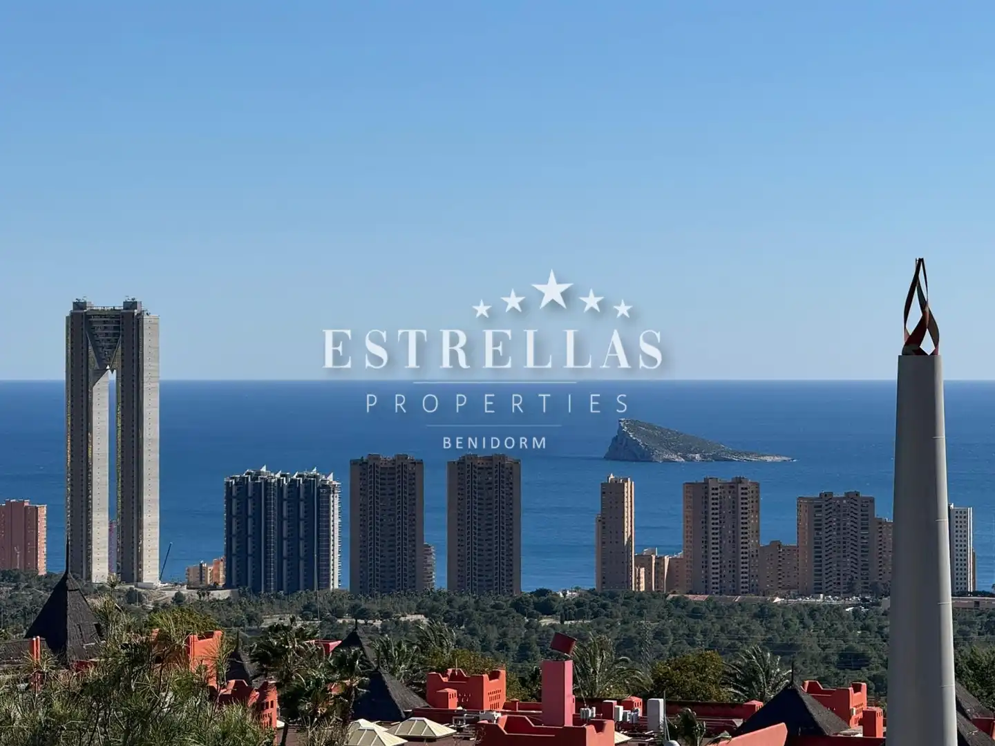 Vista exterior de Apartament en venda en Finestrat amb Aire condicionat, Calefacció i Terrassa