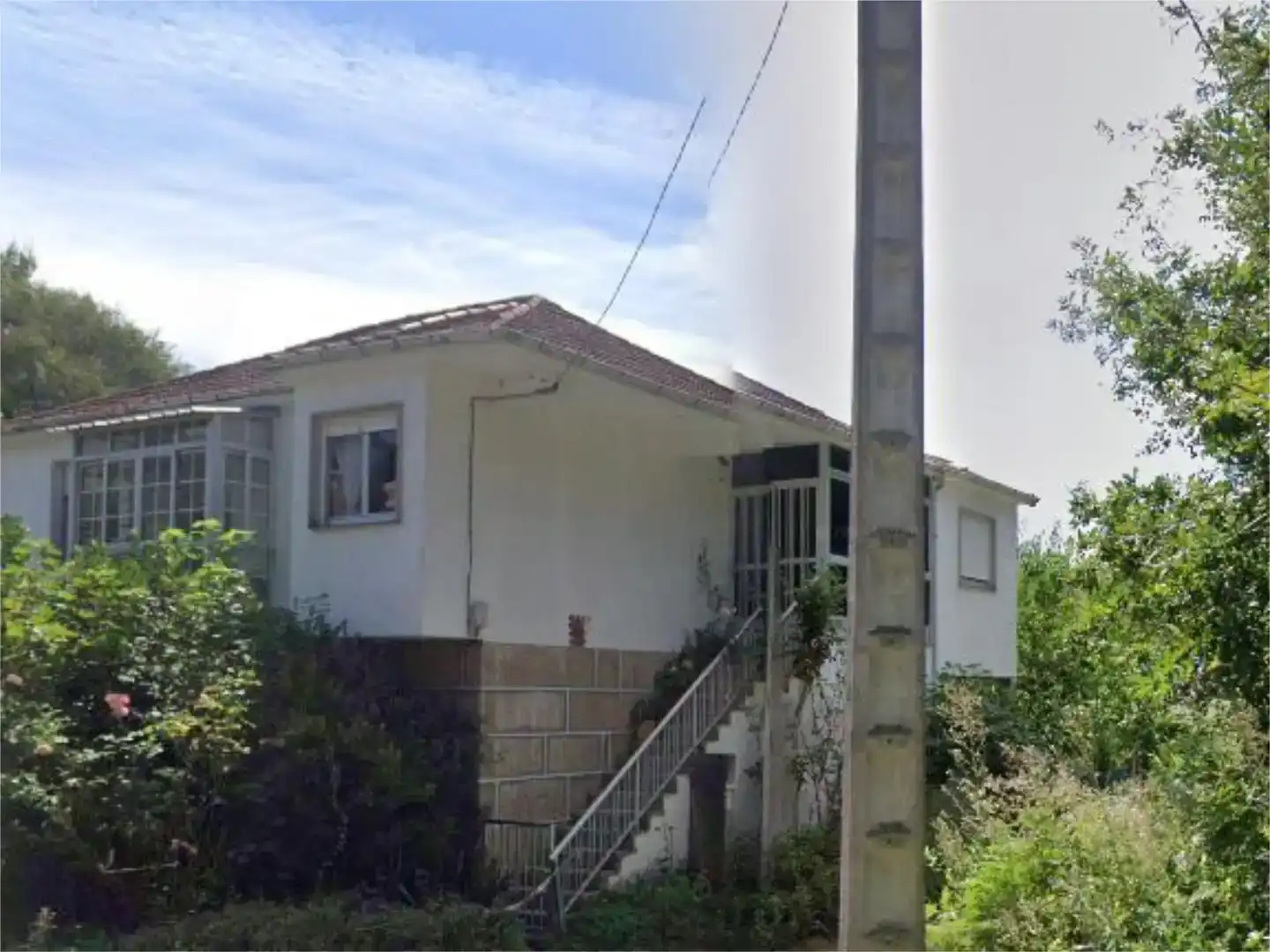 Vista exterior de Pis en venda en Vilar de Barrio amb Jardí privat, Traster i Balcó