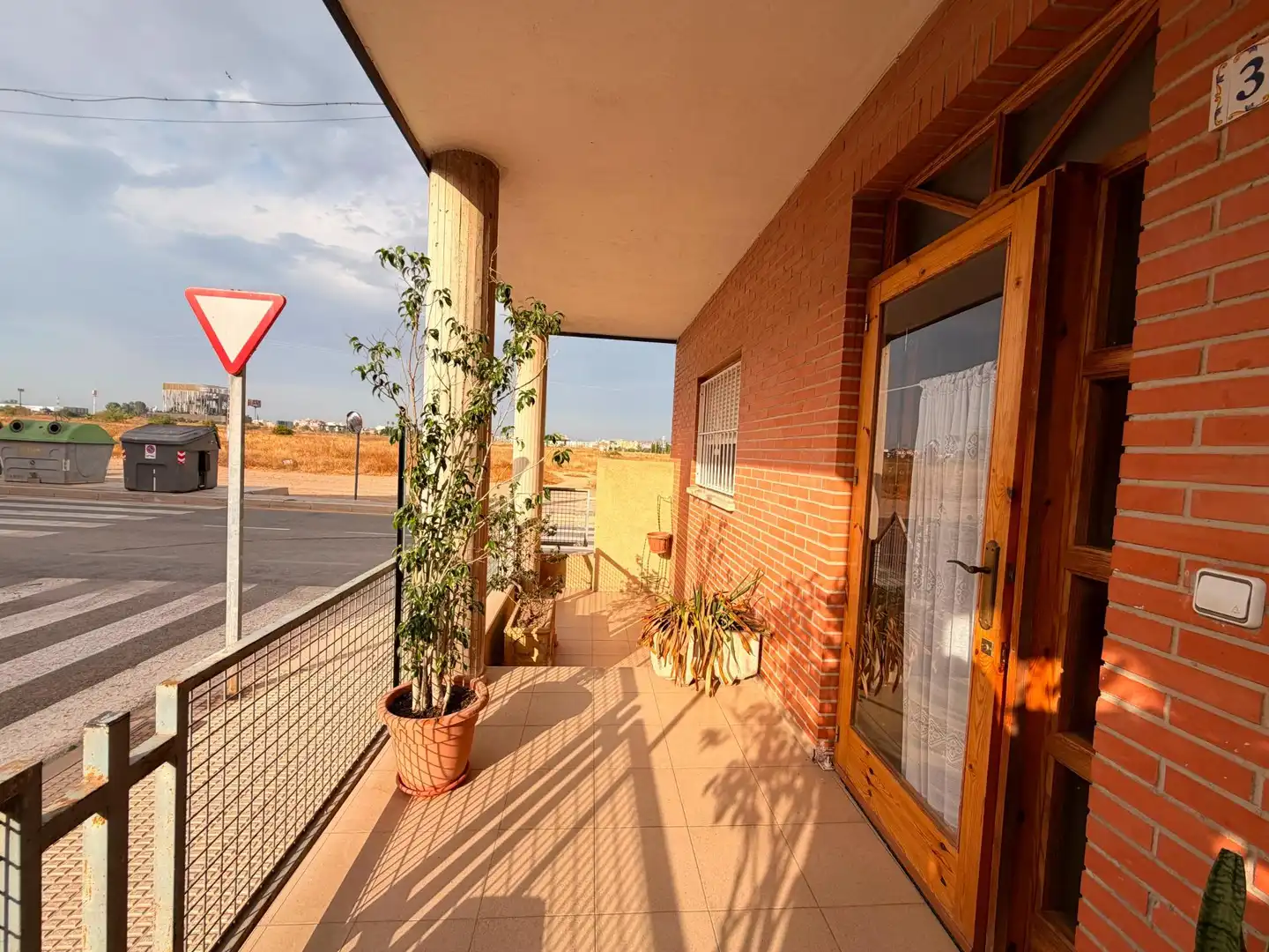 Terrasse von Erdgeschoss zur Miete in Murcia mit Klimaanlage, Privatgarten und Terrasse