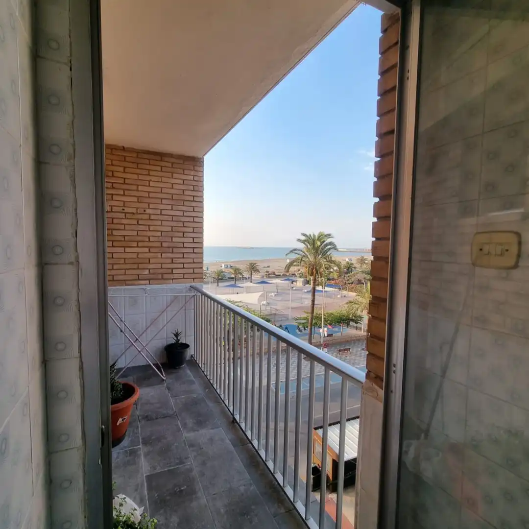 Terrassa de Apartament de lloguer en Sagunto / Sagunt amb Aire condicionat, Terrassa i Moblat