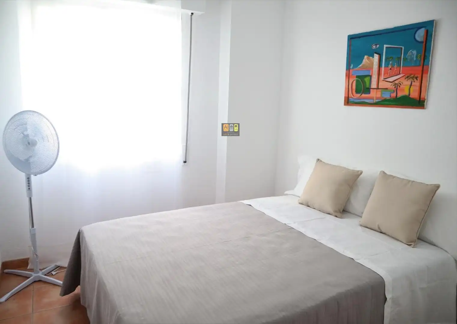 Schlafzimmer von Dachboden zur Miete in Altea mit Terrasse und Möbliert