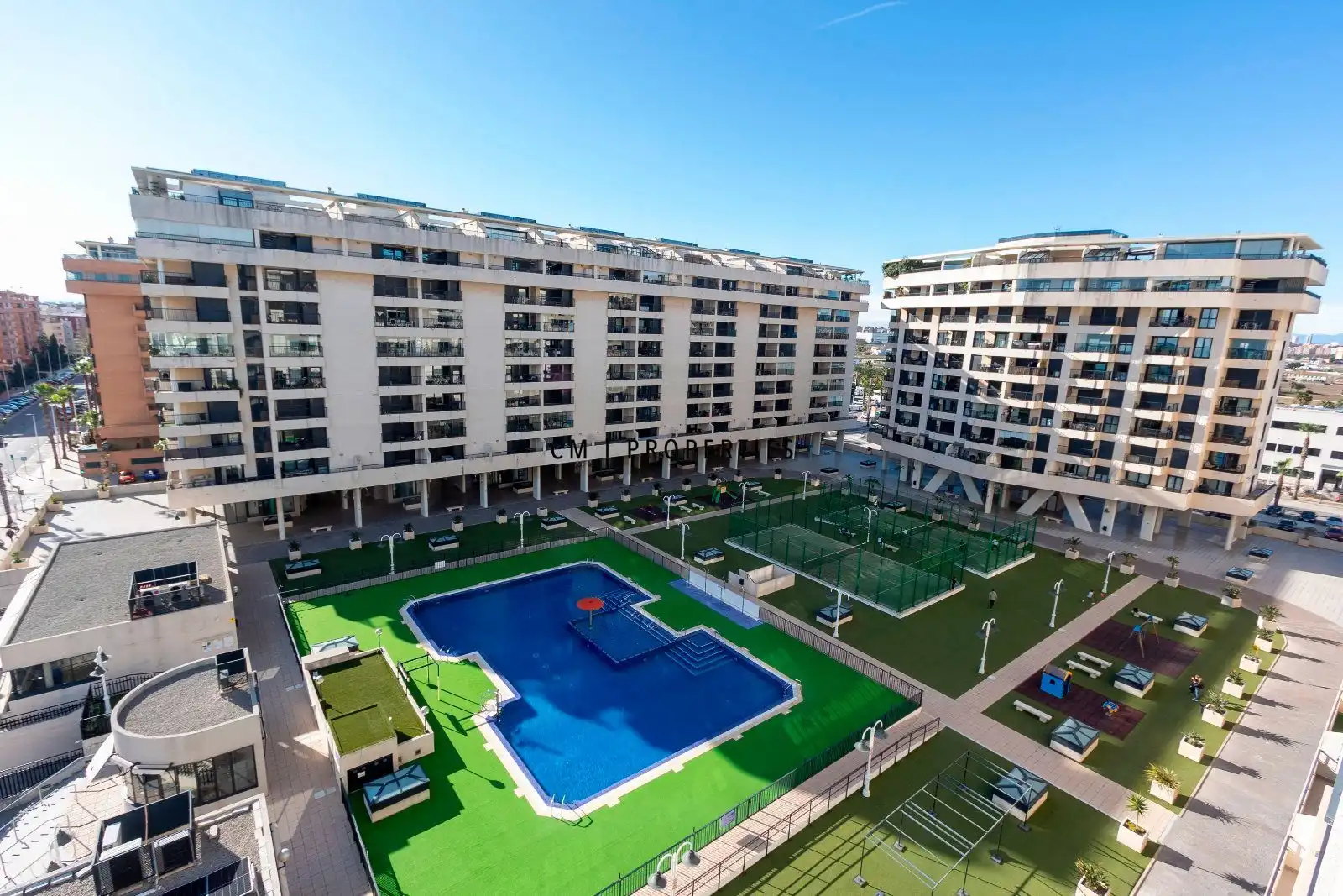 Piscina de Piso en venta en Alboraya con Aire acondicionado, Calefacción y Trastero