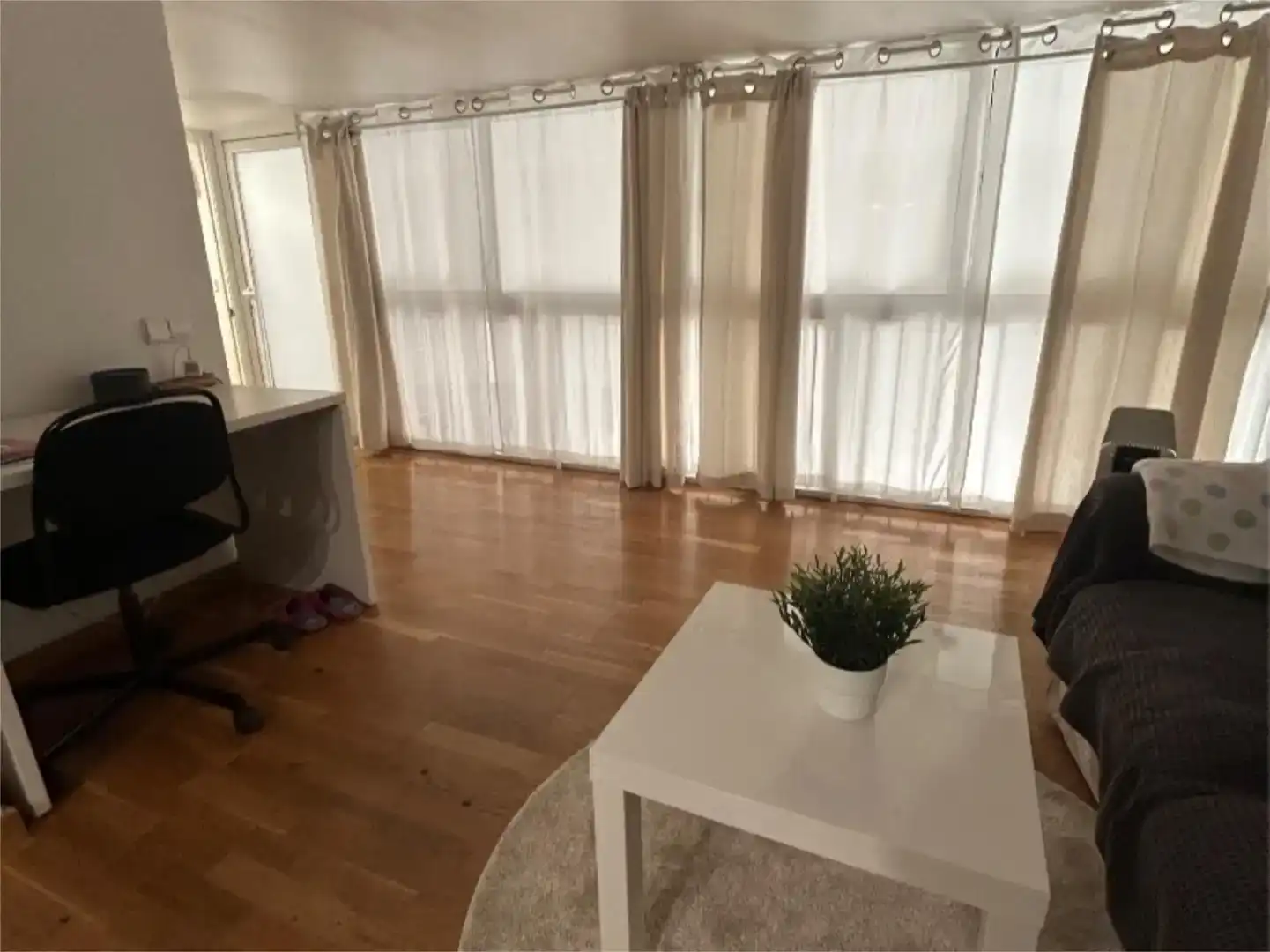 Living room of Flat for share in Horta - Guinardó