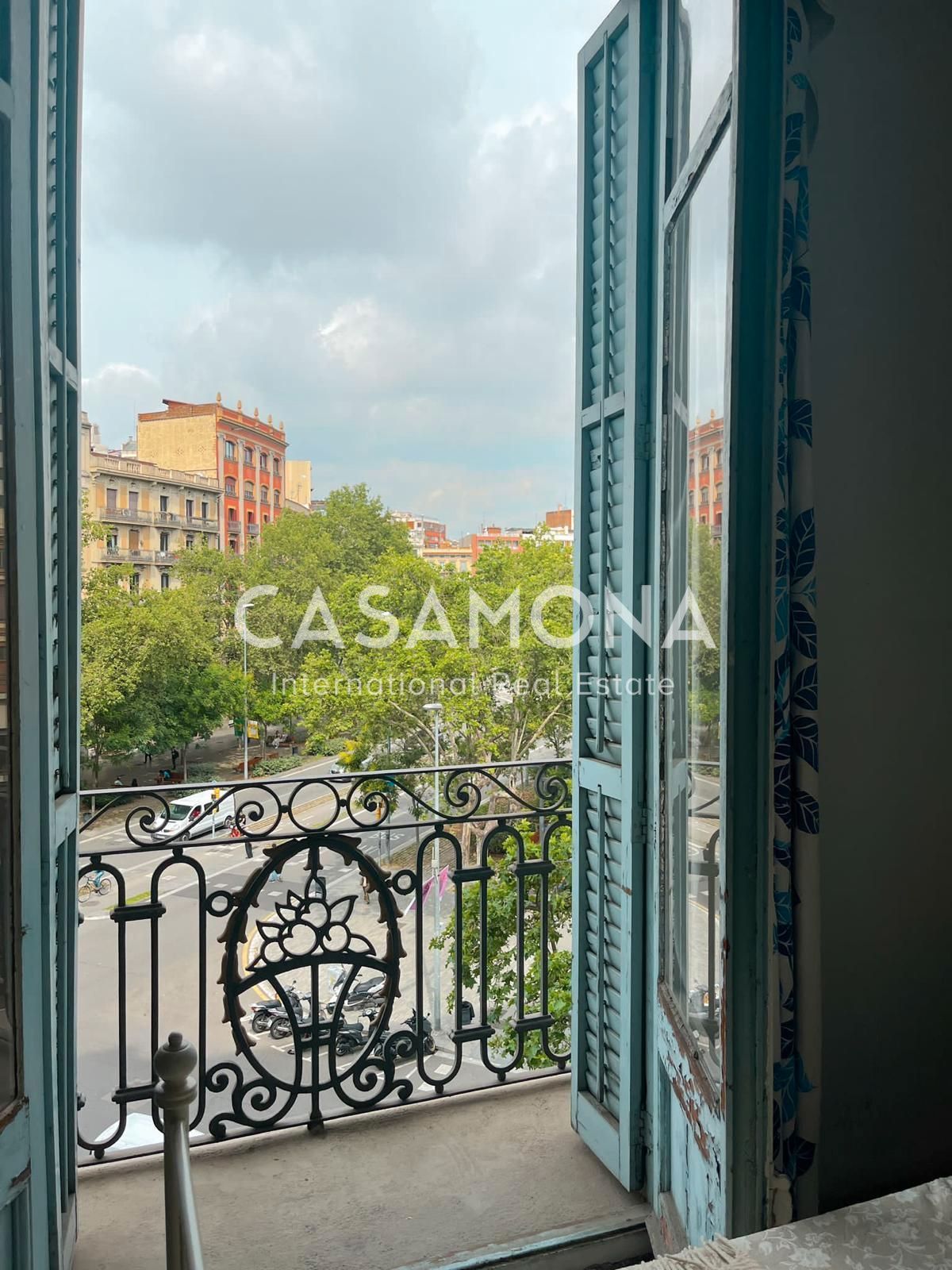 Vista exterior de Apartament de lloguer en  Barcelona Capital amb Aire condicionat, Calefacció i Moblat