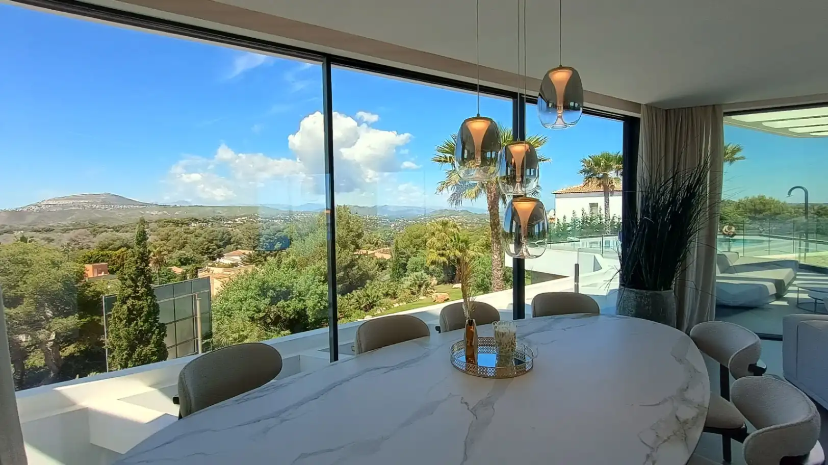 Menjador de Casa o xalet en venda en Jávea / Xàbia amb Aire condicionat, Calefacció i Jardí privat