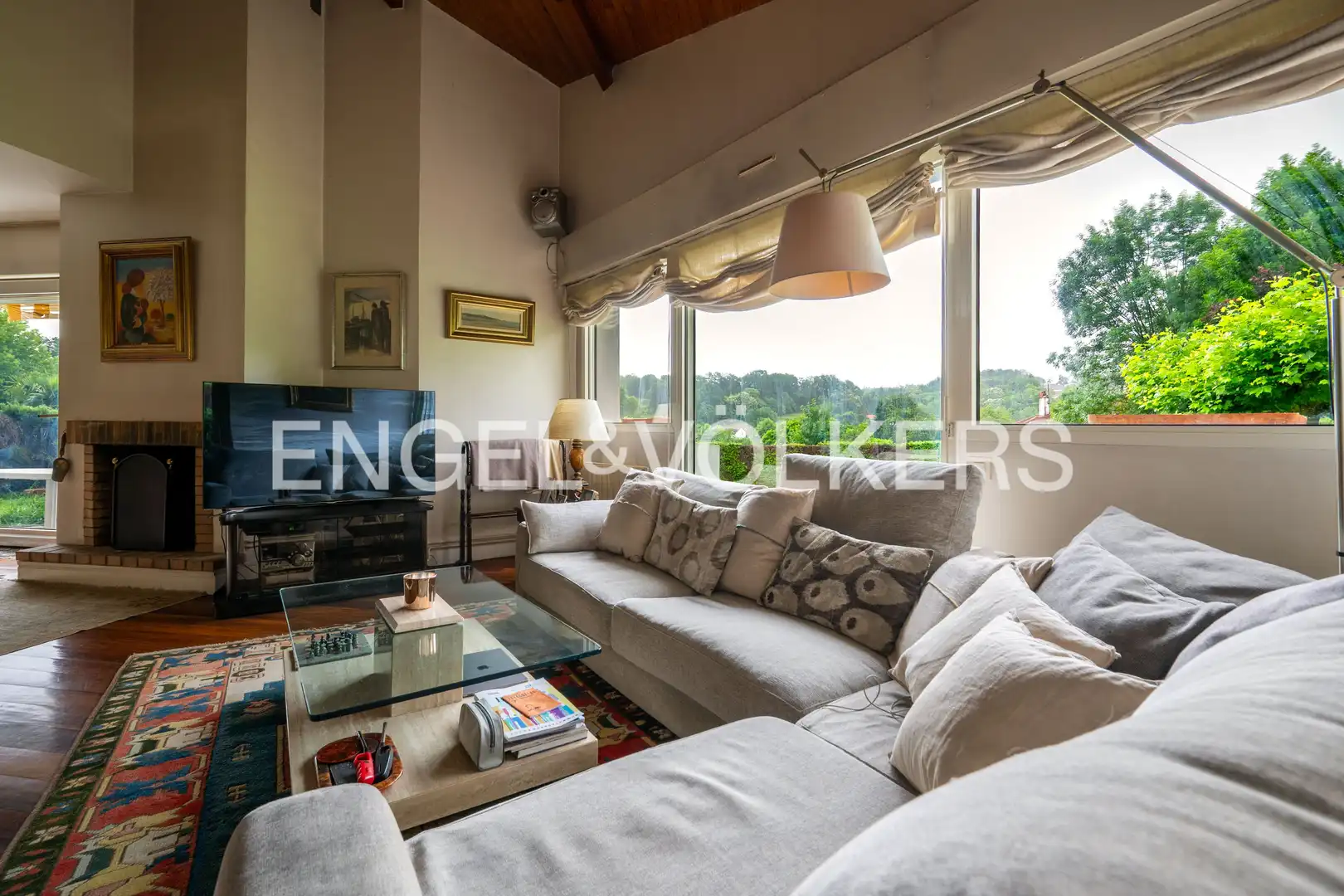 Sala de estar de Casa o chalet en venta en Ascain con Calefacción, Jardín privado y Terraza