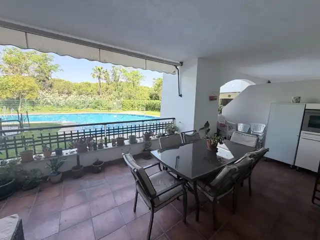 Terrasse von Wohnung zum Verkauf in El Rompido mit Klimaanlage, Heizung und Terrasse