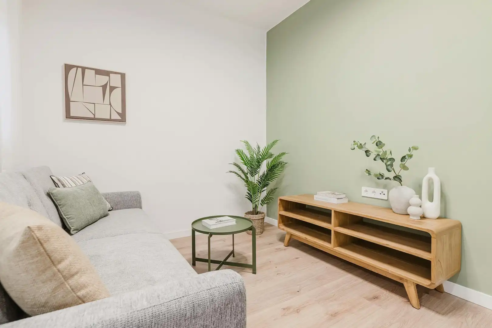 Living room of Flat for share in Valencia  with Heating, Furnished and Washing machine