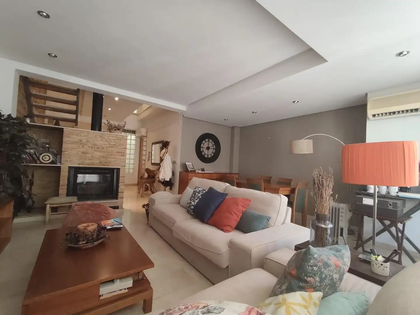 Sala d'estar de Àtic en venda en Carlet amb Aire condicionat, Terrassa i Traster