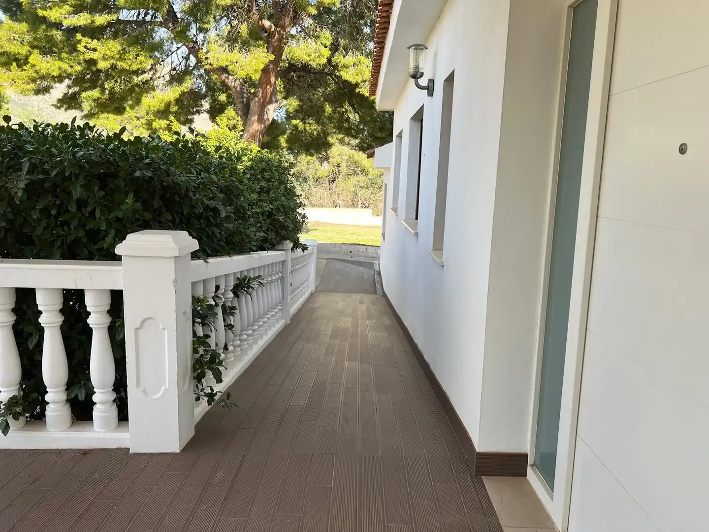 Terrassa de Casa o xalet en venda en La Nucia amb Jardí privat, Terrassa i Piscina