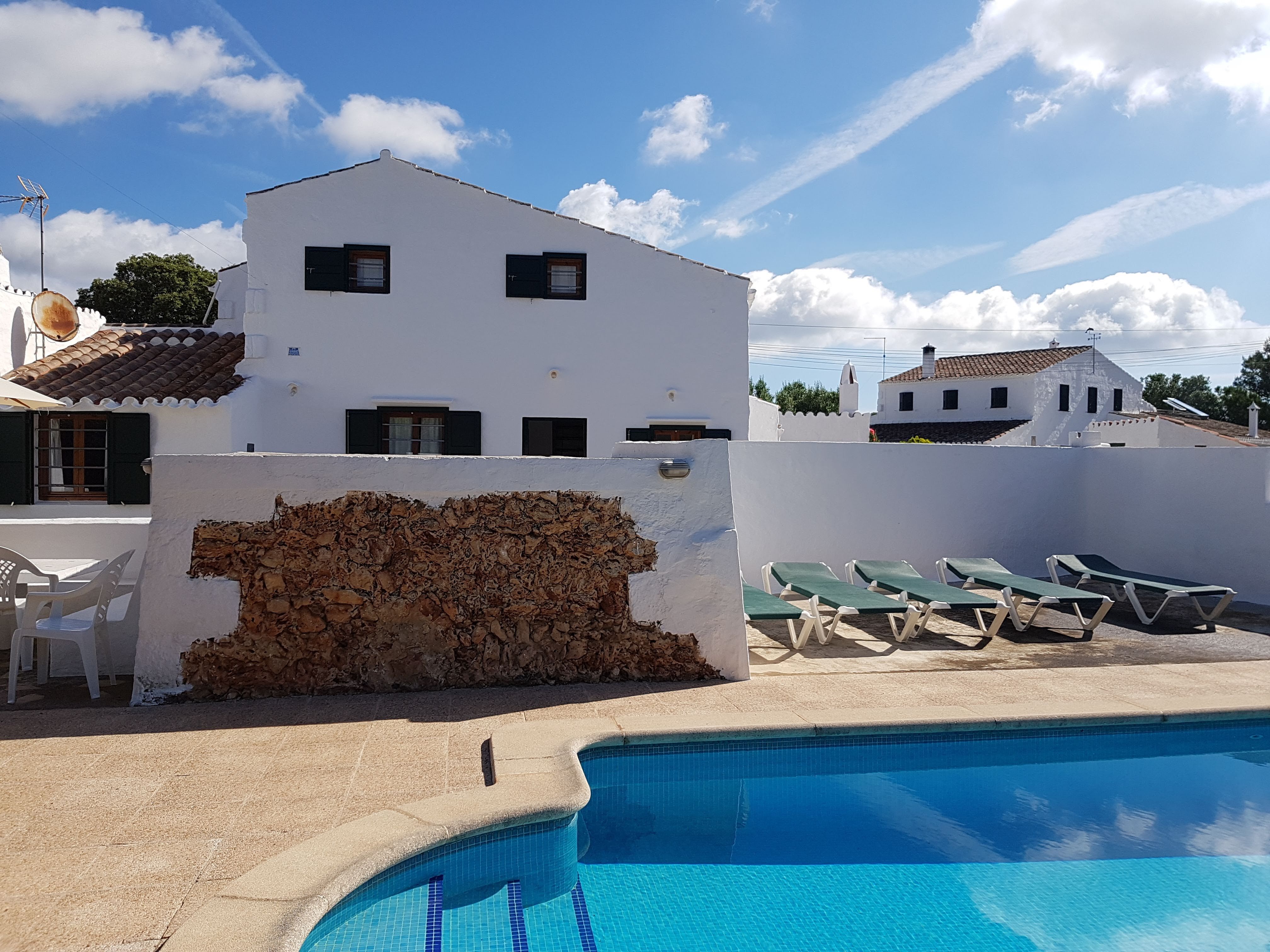 Vista exterior de Finca rústica en venda en Maó amb Aire condicionat, Calefacció i Jardí privat