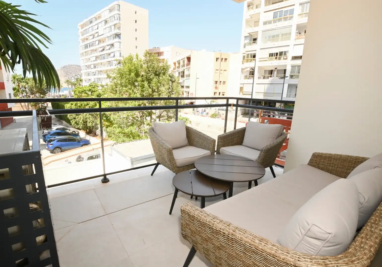 Terrassa de Apartament en venda en Calpe / Calp amb Aire condicionat, Terrassa i Traster