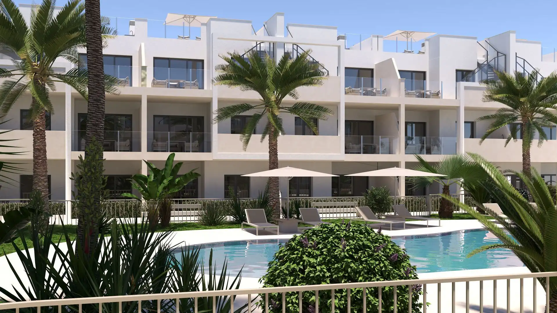 Vista exterior de Apartamento en venta en Torre-Pacheco con Aire acondicionado, Calefacción y Jardín privado