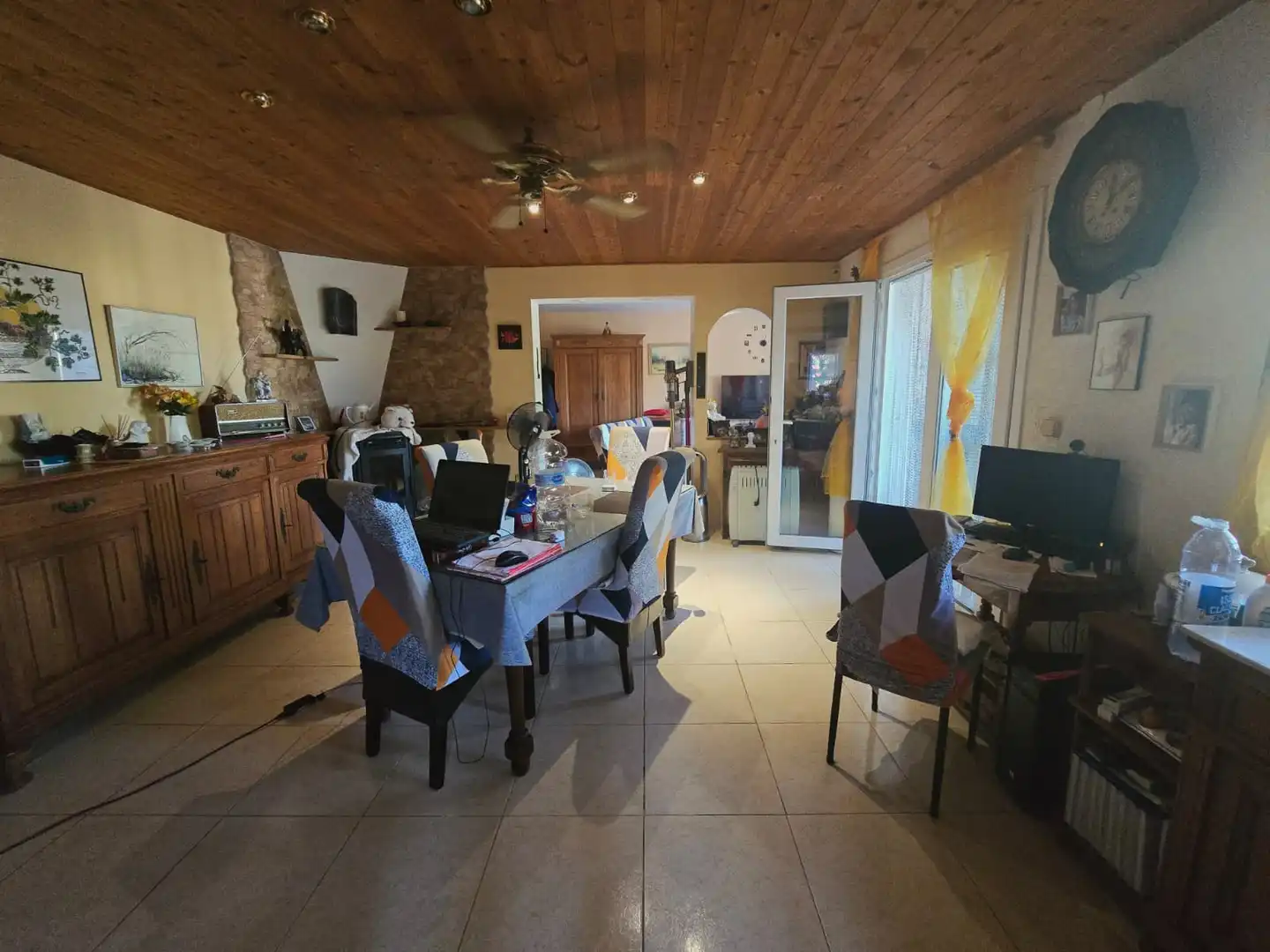 Menjador de Casa o xalet en venda en Mont-roig del Camp amb Jardí privat, Traster i Piscina