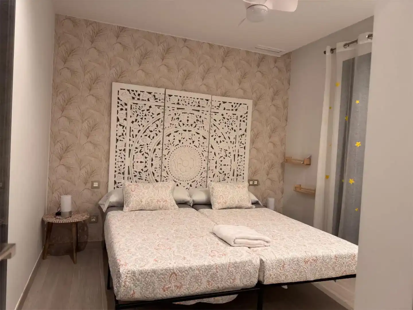 Schlafzimmer von Wohnung zur Miete in Finestrat mit Klimaanlage, Schwimmbad und Balkon