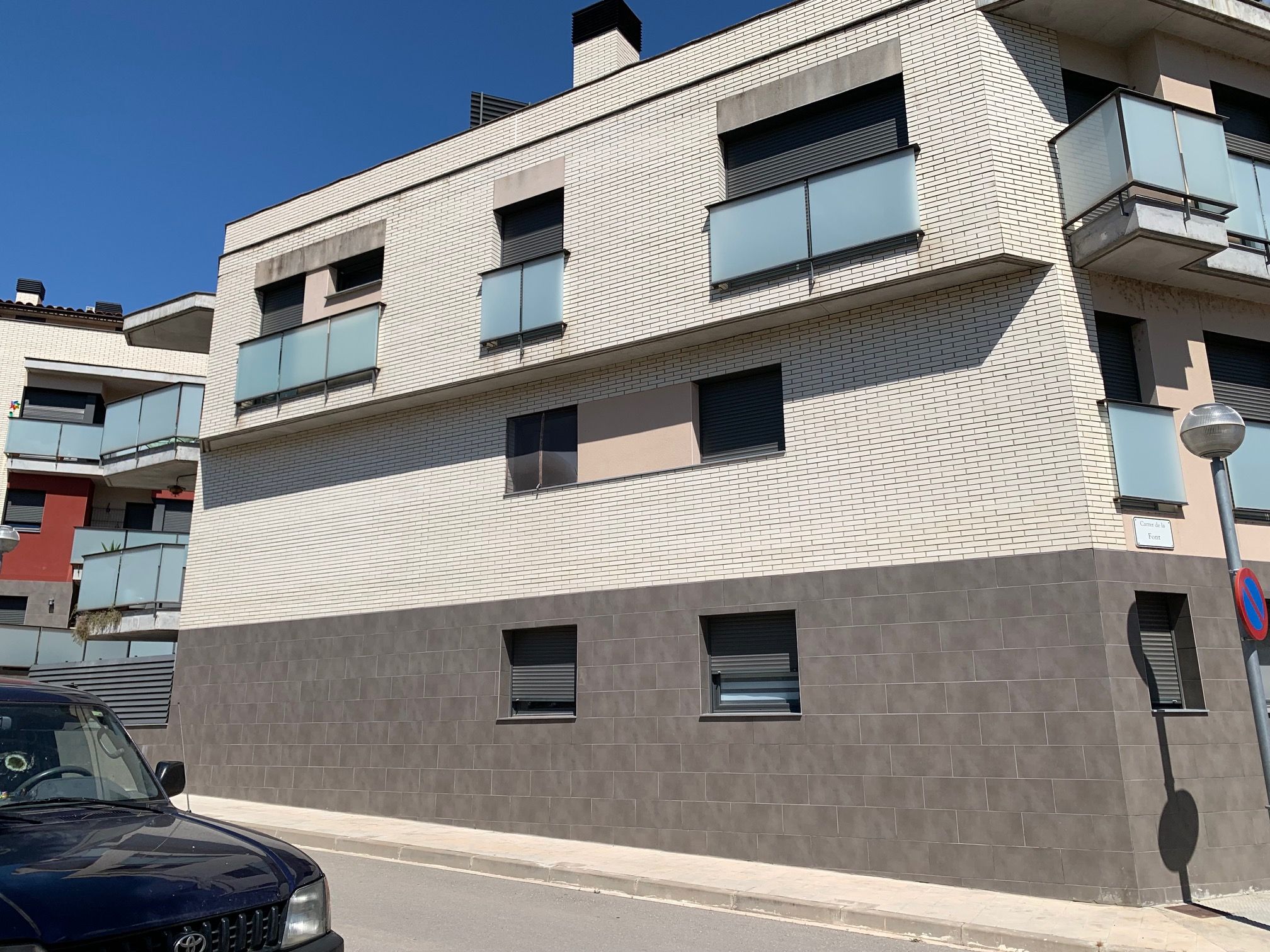 Vista exterior de Pis en venda en Callús
