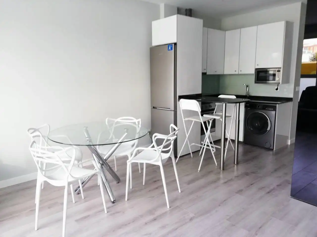 Cocina de Apartamento de alquiler en Burgos con Calefacción, Terraza y Amueblado